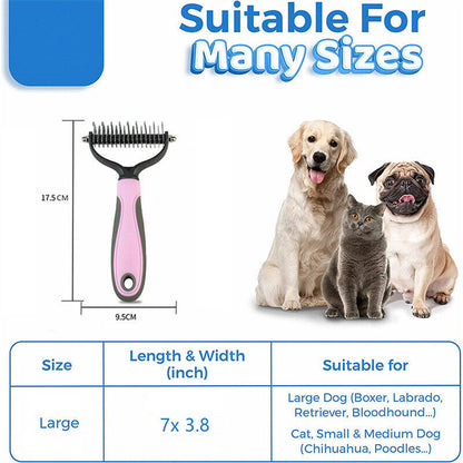 Easy To Use Lightweight Dog Grooming Brush