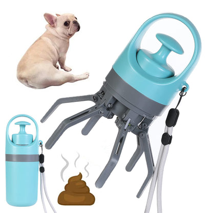 Super Lightweight Dog Pooper Scooper With Built-in Bag Dispenser