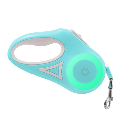 Smart Dog Leash with Built-in Spotlight for Extra Safety