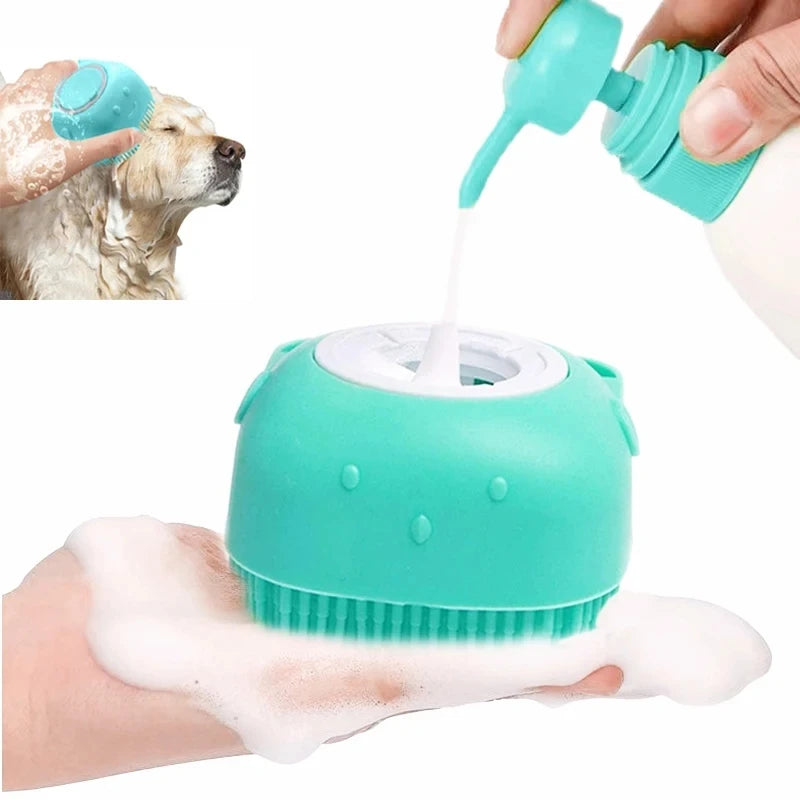 Handy 2 in 1 Dog Bathing Brush