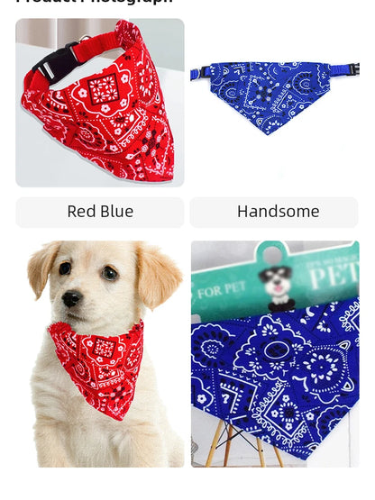 Adjustable Stylish Dog Bibs - JK Bargains