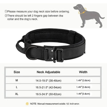 Tactical Nylon Dog Collar