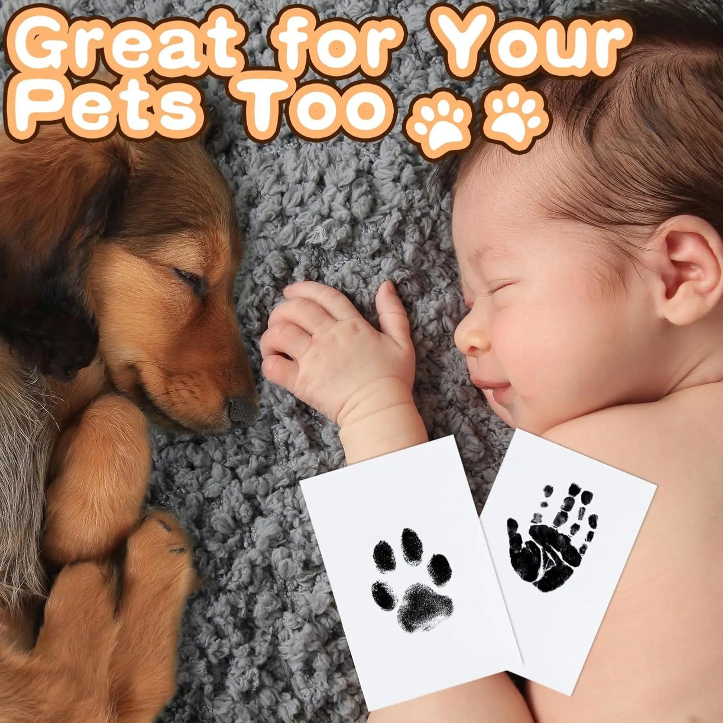 Easy to Use Non-toxic Dog Footprint Creator