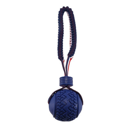 Sturdy Dog Teething Ball with Rope